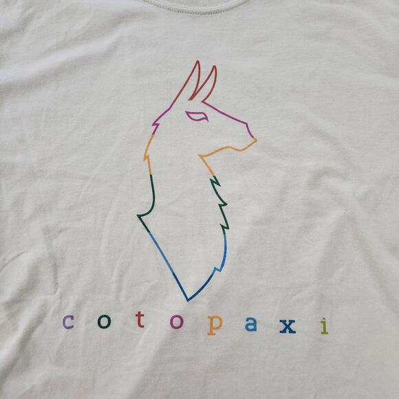 Cotopaxi Electric Llama Tee Shirt Size Large - Picture 2 of 4